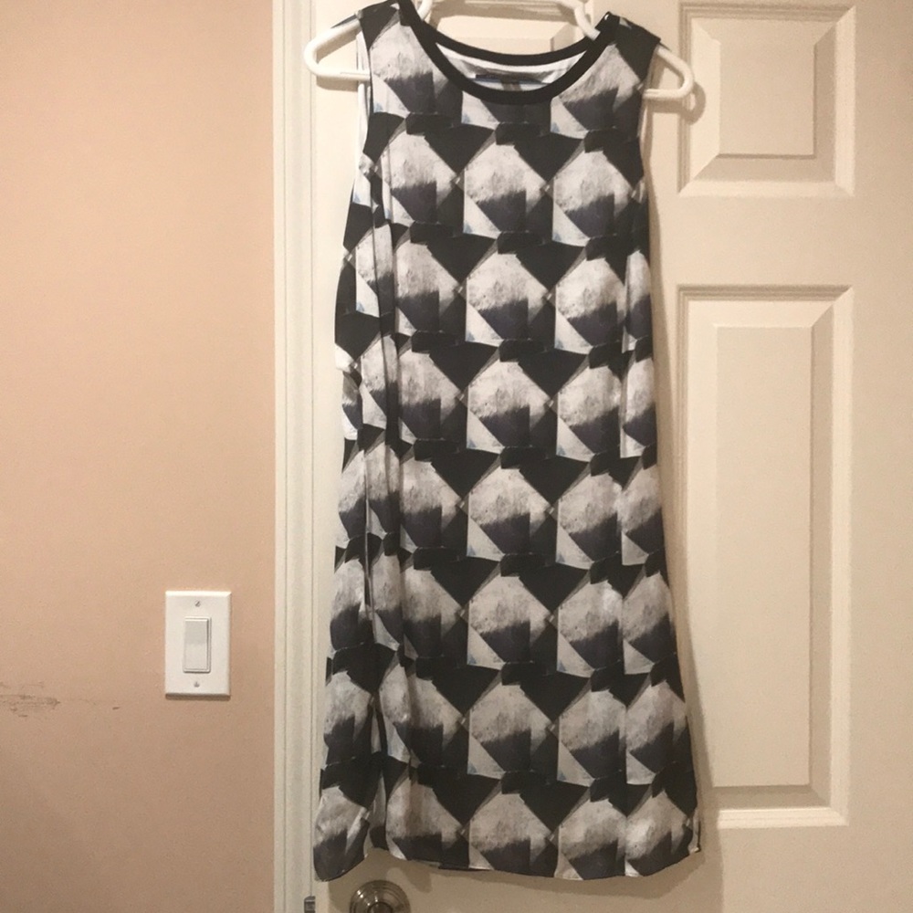 Theysken’s Theory printed silk dress